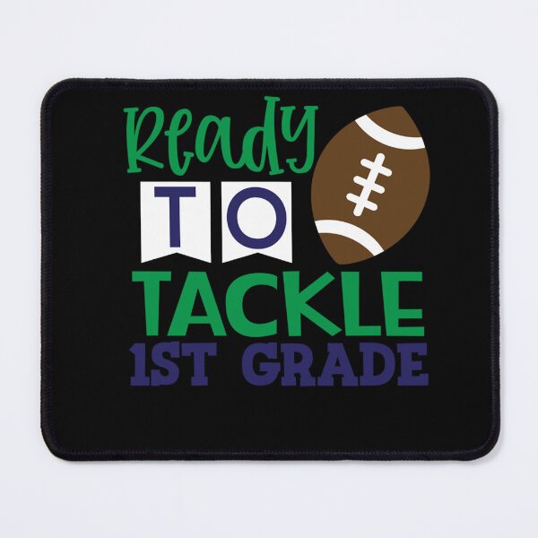 Item preview, Ready to Tackle Football Theme 1st Grade Sweatshirt designed and sold by BolichFalk.