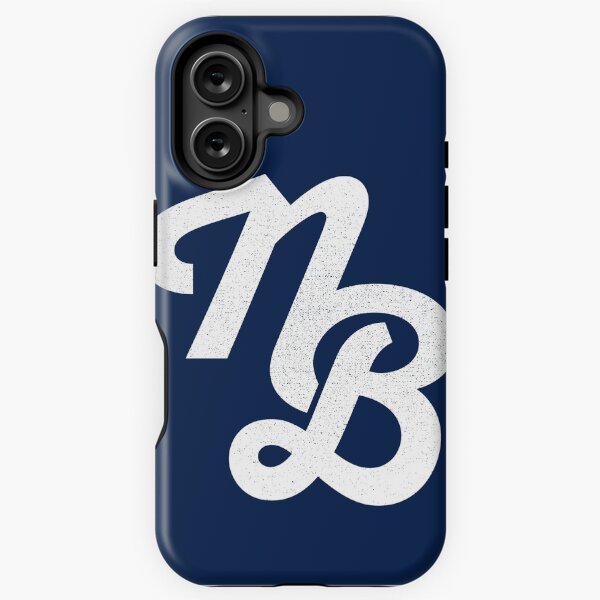 NB SCRIPT WHITE iPhone Tough Case