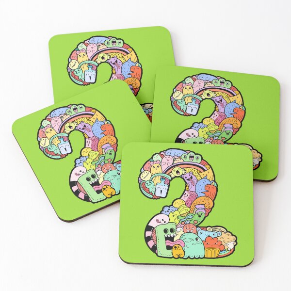Item preview, Number two doodle -- cute funny monsters  designed and sold by MagicStrawberry.