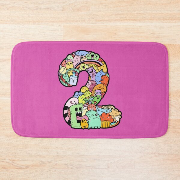 Item preview, Number two doodle -- cute funny monsters  designed and sold by MagicStrawberry.