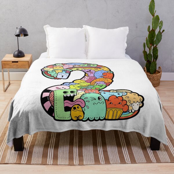 Item preview, Number two doodle -- cute funny monsters  designed and sold by MagicStrawberry.