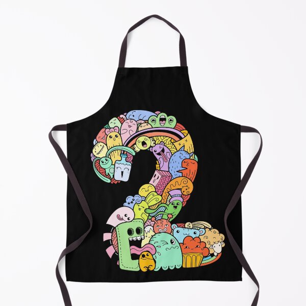 Item preview, Number two doodle -- cute funny monsters designed and sold by MagicStrawberry.