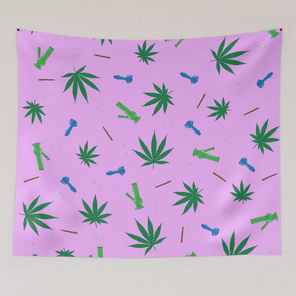 Item preview, Weed, Bongs, Pipes, Joints, & Blunts Pattern designed and sold by lmdyp.