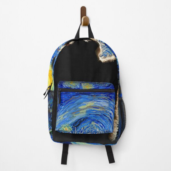 Item preview, Starry Night Cat, Van Gogh Cat, Cat Lover, Cat Mom, Cat Dad designed and sold by NaomiTankersly.