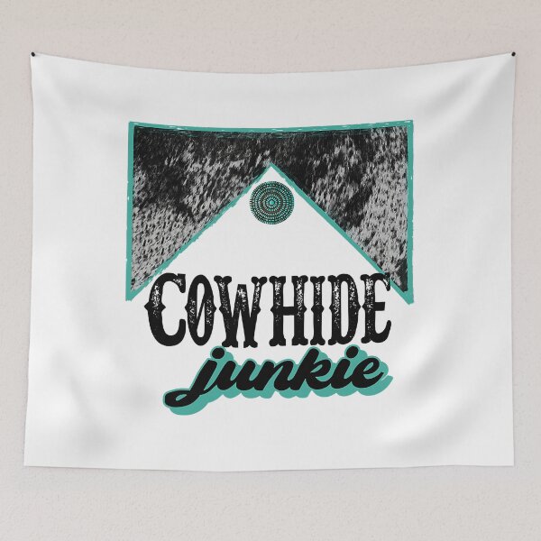 Item preview, Cowhide Junkie Western Country Cowboy Cowgirl designed and sold by nwaja-art.