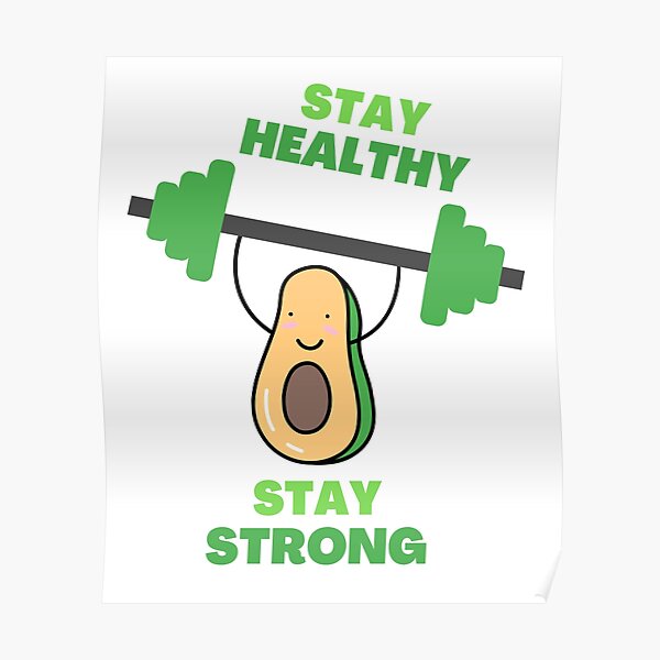Stay Fit Posters For Sale | Redbubble