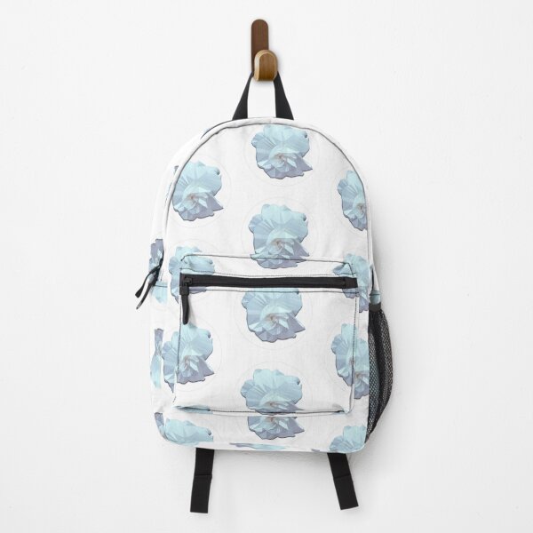 Item preview, Light Blue Low Poly Flower designed and sold by spaceacedesigns.