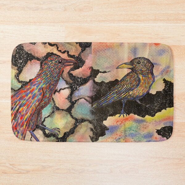 Item preview, rainbow crow (Lester) designed and sold by BCSamuel.