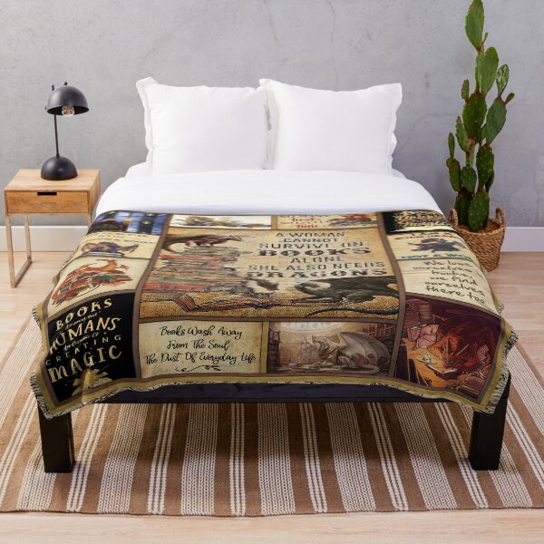 Item preview, A Woman Cannot Survive On Books Alone She Also Needs Dragons designed and sold by GunillaBlau.