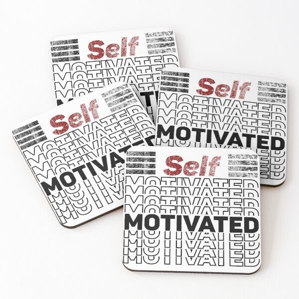 Item preview, Self-Motivated Motivational Quote designed and sold by PearlMoonGrapes.