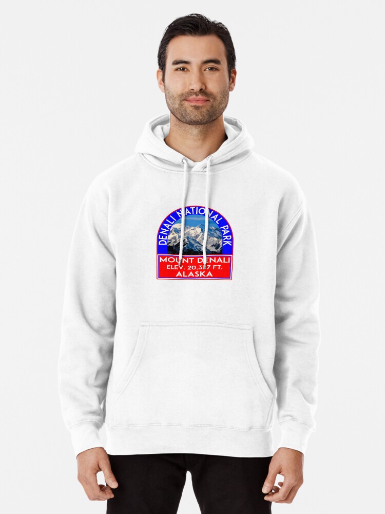 Mountains of Alaska Pullover Hoodie