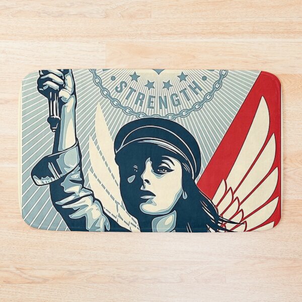 Item preview, ;Shepard Fairey island Poster designed and sold by timothyhallock.