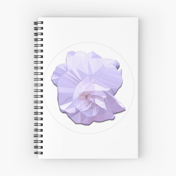 Item preview, Light Purple Low Poly Flower designed and sold by spaceacedesigns.