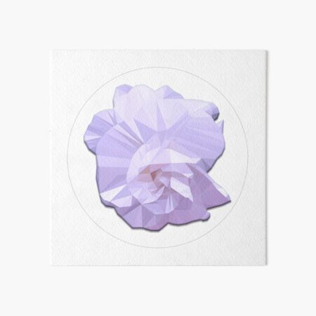 Decoración: Flor Morada Clara | Redbubble