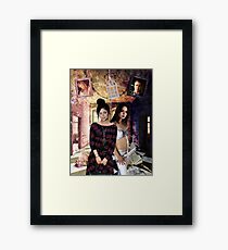 Faith devil or angel Framed Print