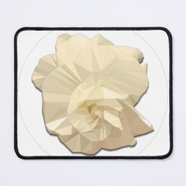 Item preview, Light Yellow Low Poly Flower designed and sold by spaceacedesigns.