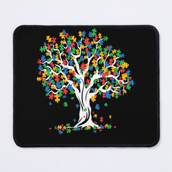 Item preview, Árbol de la vida Mes de concientización sobre el autismo Regalo divertido de partidario de ASD designed and sold by NaomiTankersly.