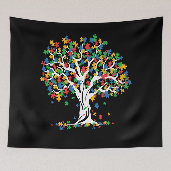 Item preview, Tree Of Life Autism Awareness Month Funny ASD Supporter Gift designed and sold by NaomiTankersly.