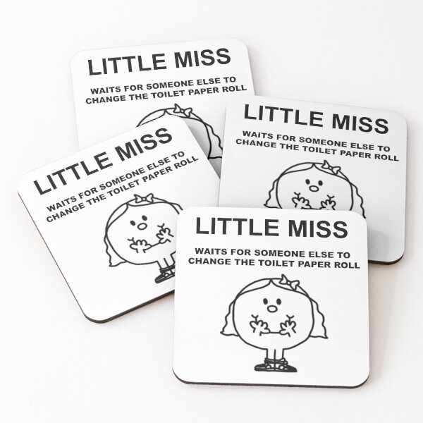 Item preview, Little Miss Waits for Someone Else to Change the Toilet Paper Roll designed and sold by peacefulpanini.