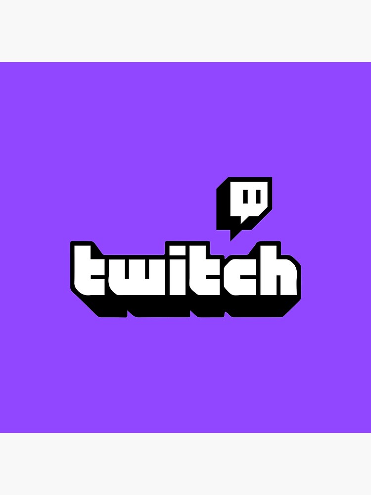 Thumbnail 4 of 4, Pillow, Twitch Logo 2 designed and sold by OmniaStore.