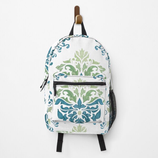 Item preview, Blue green floral design designed and sold by Melissa Renee.