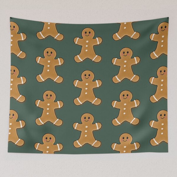 Item preview, Happy Little Gingerbread Man designed and sold by StephJChild.