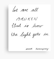 we are all broken Metal Print