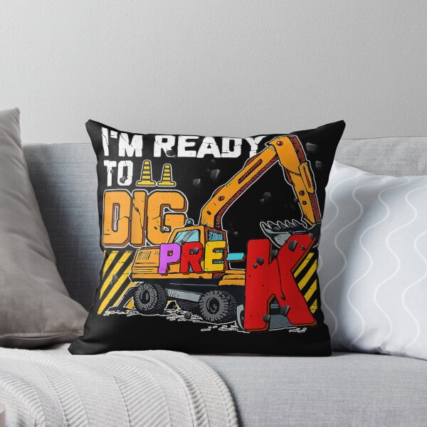 Item preview, Ready To Dig Pre-K Construction Back To School Men Boys T-Shirt designed and sold by DahnkeBinney.