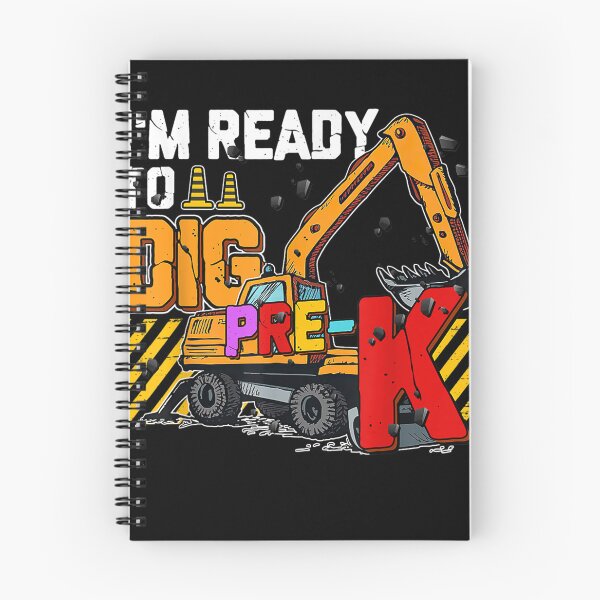 Item preview, Ready To Dig Pre-K Construction Back To School Men Boys T-Shirt designed and sold by DahnkeBinney.