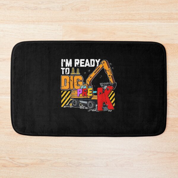 Item preview, Ready To Dig Pre-K Construction Back To School Men Boys T-Shirt designed and sold by DahnkeBinney.