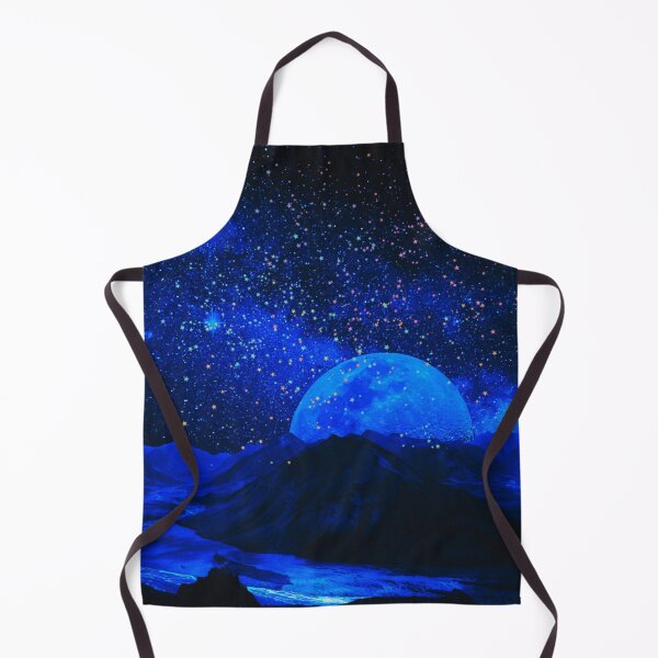 Item preview, Neon Blue Glitter Night Galaxy designed and sold by BlissHeaven.