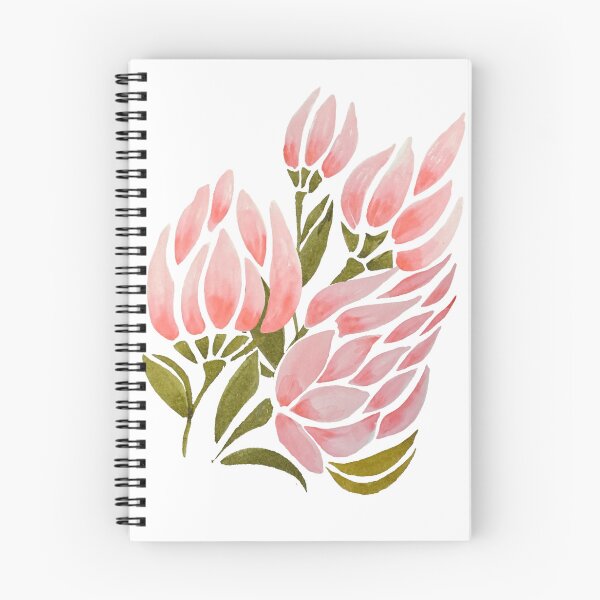 Item preview, Pink watercolor wildflowers designed and sold by LKL-Designs.