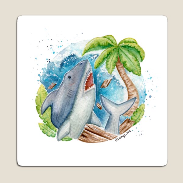 Item preview, Bruce the shark from Raft designed and sold by cwingz.