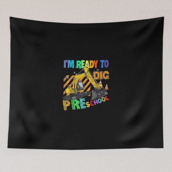 Item preview, Ready To Dig Preschool Construction Back To School Men Boys T-Shirt designed and sold by DahnkeBinney.