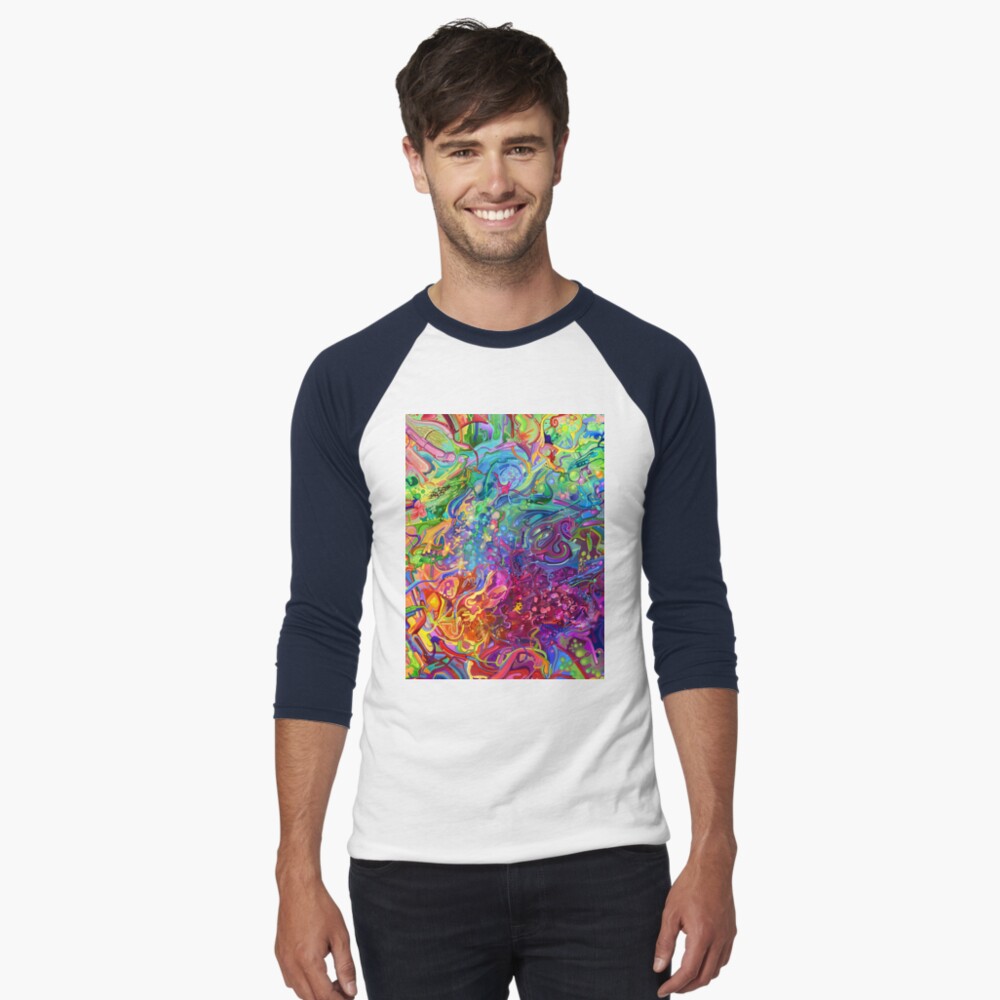 Item preview, Baseball ¾ Sleeve T-Shirt designed and sold by jeffjag.