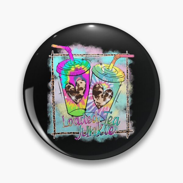 Item preview, Loaded Tea Junkie Tie Dye Summer Vibes  designed and sold by nwaja-art.