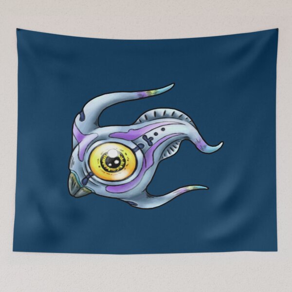 Item preview, Subnautica Below Zero Arctic Peeper Fan Art designed and sold by DeborahHoward.