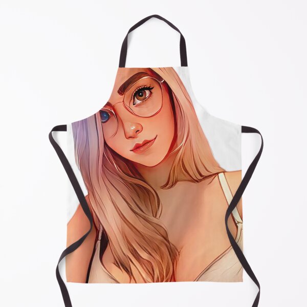 Item preview, Cute Girl with Glasses designed and sold by Cute Girl Fan Art.