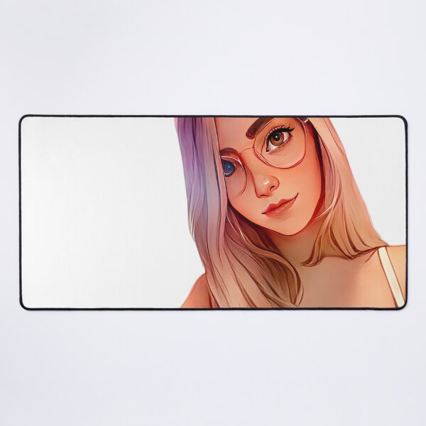 Item preview, Cute Girl with Glasses designed and sold by Cute Girl Fan Art.