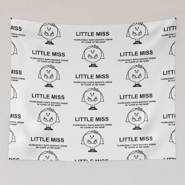 Item preview, Little Miss Flawlessly Raps Busta's Verse in "Look At Me Now" designed and sold by peacefulpanini.