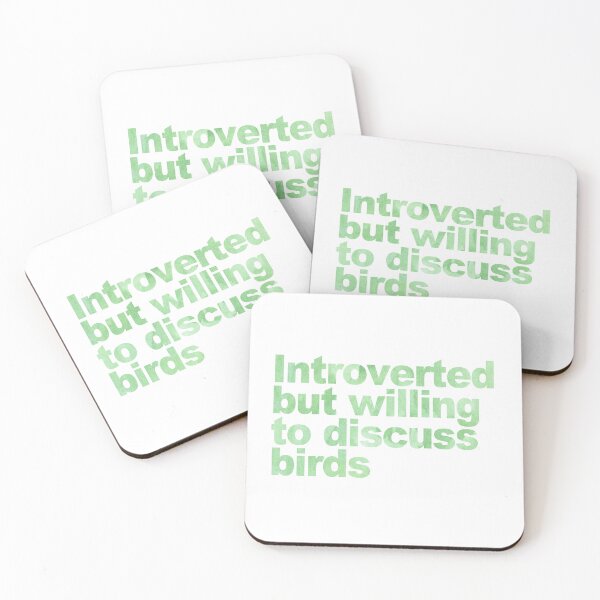 Item preview, Introverted But Willing to Discuss Birds designed and sold by neesheew.