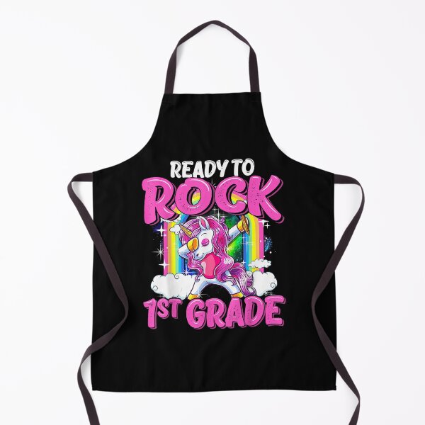Item preview, Ready To Rock 1st Grade Dabbing Unicorn Back To School Girls T-Shirt designed and sold by DahnkeBinney.