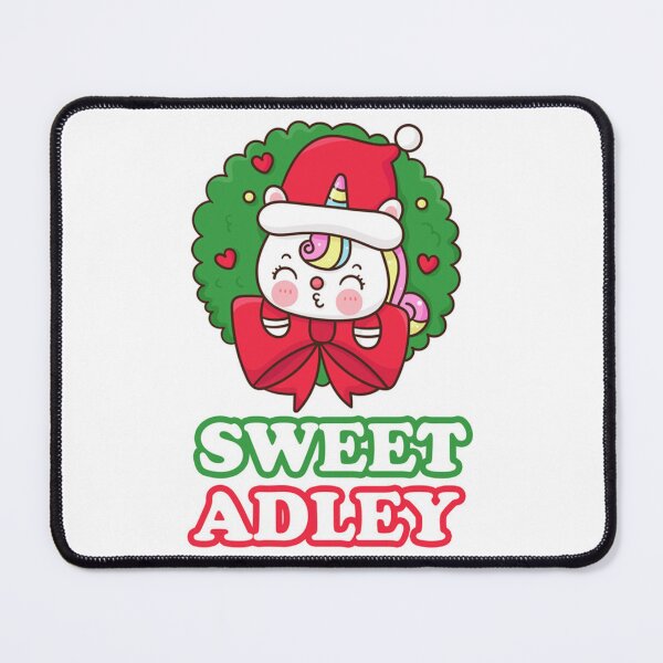Item preview, Adley - Love sweet adley , Kids, Rainbow, Unicorn, Birthday, Gift, Funny Spiral Notebook designed and sold by BeauWellingto.