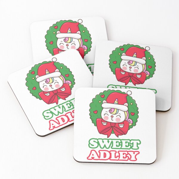 Item preview, Adley - Love sweet adley , Kids, Rainbow, Unicorn, Birthday, Gift, Funny Spiral Notebook designed and sold by BeauWellingto.