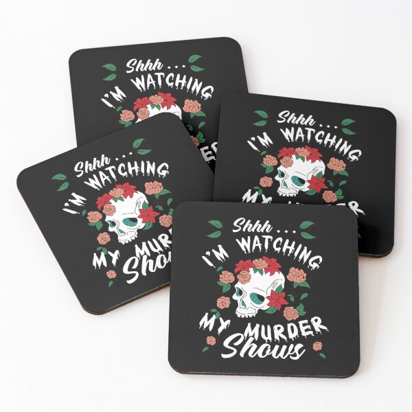Item preview, Shhh I'm Watching My Murder Shows Funny True Crime Junkie designed and sold by nwaja-art.