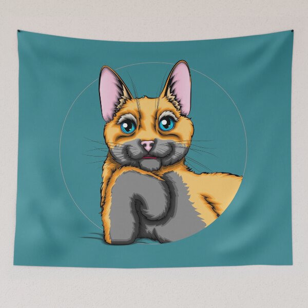 Item preview, calm cat designed and sold by h4nz4rt.