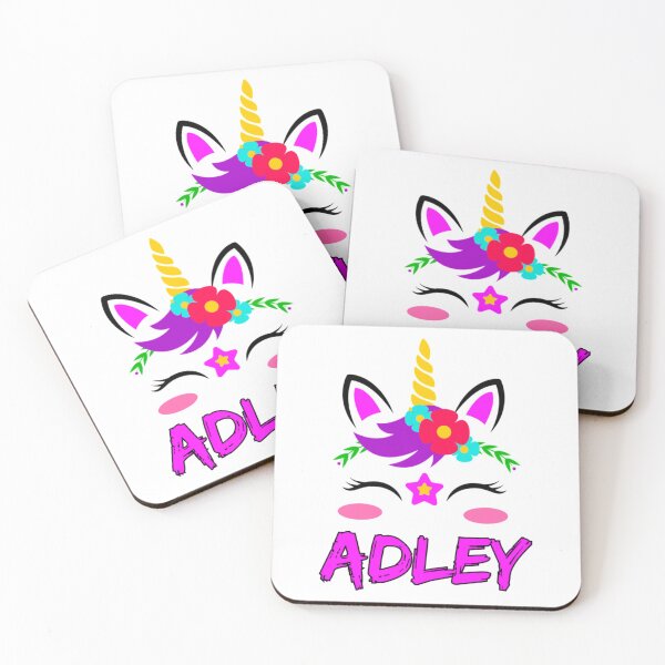 Item preview, adley unicorn face Kids T-Shirt designed and sold by BeauWellingto.