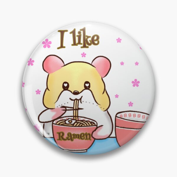 Item preview, Hamster | Hamster Lover - I like Ramen designed and sold by FennyWijayaMomo.