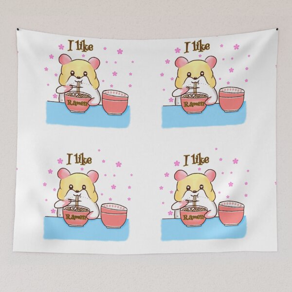 Item preview, Hamster | Hamster Lover - I like Ramen designed and sold by FennyWijayaMomo.