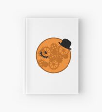 Ein Uhrwerk Orange Gears und Cogs Notizbuch